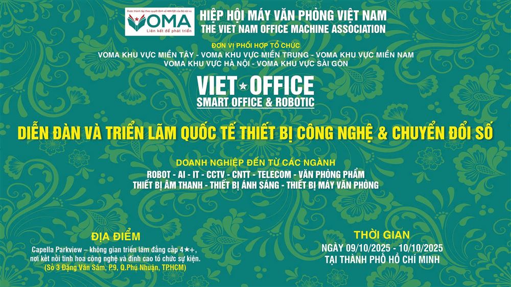 🚀 VIET*OFFICE - SMART OFFICE & ROBOTIC: ĐÓN ĐẦU XU HƯỚNG CHUYỂN ĐỔI SỐ CHO DOANH NGHIỆP! 🚀