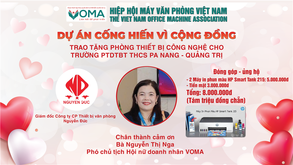 VOMA tri ân – Lan tỏa yêu thương 