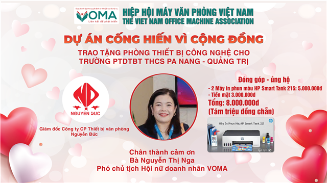 VOMA tri ân – Lan tỏa yêu thương 