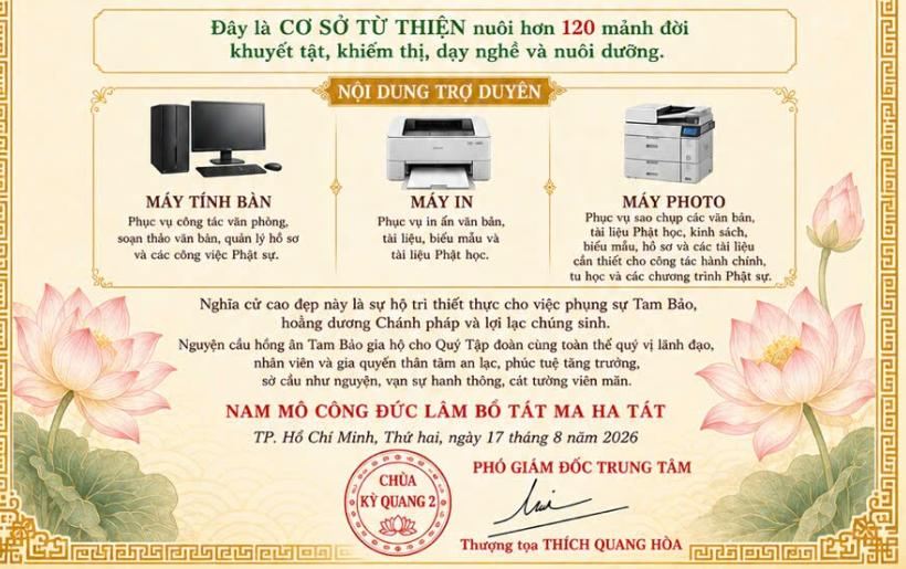 Lan tỏa yêu thương cùng VOMA