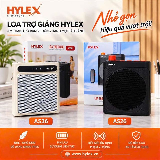 VOMA giới thiệu HYLEX AS36 & AS26 – Gọn hơn cho mỗi giờ lên lớp - LTG Technology 