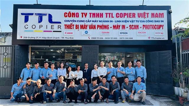 VOMA giới thiệu giải pháp in ấn toàn diện Công ty TNHH TTL COPIER Việt Nam
