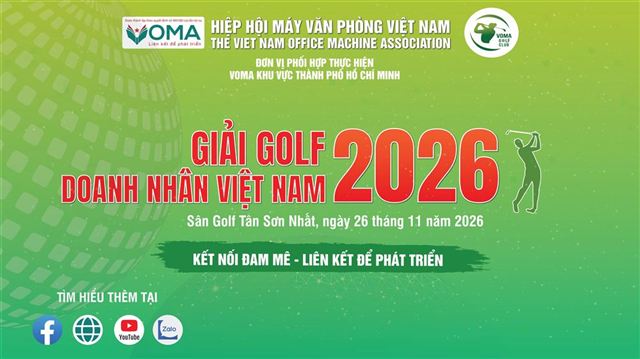 🏛️ ĐỒNG HÀNH CÙNG GIẢI GOLF DOANH NHÂN VIỆT NAM 2026: KHẢ NĂNG PHỦ SÓNG THƯƠNG HIỆU! ⛳️✨   
