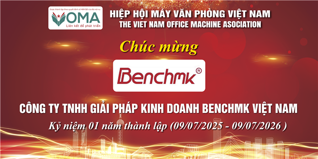 Chúc mừng thành lập Benchmk Việt Nam