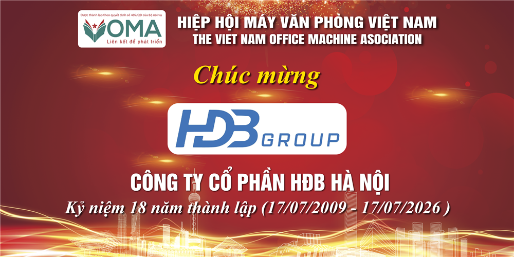 CHÚC MỪNG THÀNH LẬP CÔNG TY CỔ PHẦN HĐB HÀ NỘI 