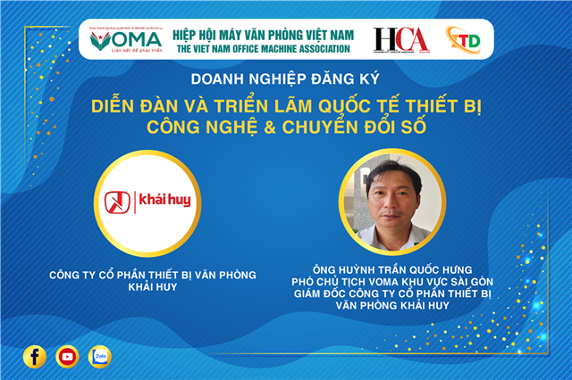KHẢI HUY THAM GIA DIỄN ĐÀN & TRIỂN LÃM QUỐC TẾ THIẾT BỊ CÔNG NGHỆ & CHUYỂN ĐỔI SỐ 2025