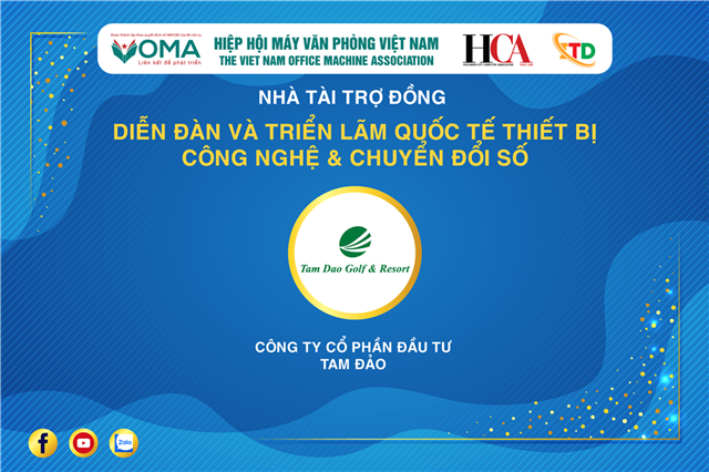 CÔNG TY CỔ PHẦN ĐẦU TƯ TAM ĐẢO – NHÀ TÀI TRỢ ĐỒNG TẠI DIỄN ĐÀN & TRIỂN LÃM QUỐC TẾ THIẾT BỊ CÔNG NGHỆ & CHUYỂN ĐỔI SỐ 2025