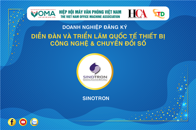 SINOTRON THAM GIA DIỄN ĐÀN VÀ TRIỂN LÃM QUỐC TẾ THIẾT BỊ CÔNG NGHỆ & CHUYỂN ĐỔI SỐ 2025