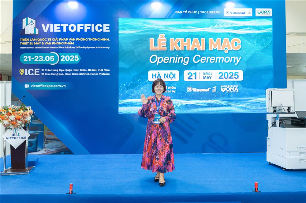 CÔNG TY CỔ PHẦN HĐB HÀ NỘI – NHÀ CUNG CẤP GIẢI PHÁP NGHE NHÌN TOÀN DIỆN TẠI VIETOFFICE 2025