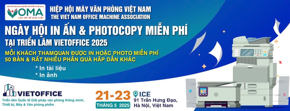 VIETOFFICE 2025 – TRIỄN LÃM VĂN PHÒNG THÔNG MINH HÀNG ĐẦU VIỆT NAM