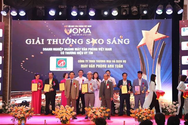 DOANH NGHIỆP SAO SÁNG 2024 – CÔNG TY TNHH TM & DV MÁY VĂN PHÒNG ANH TUẤN “THƯƠNG HIỆU UY TÍN NGÀNH MÁY VĂN PHÒNG VIỆT NAM”