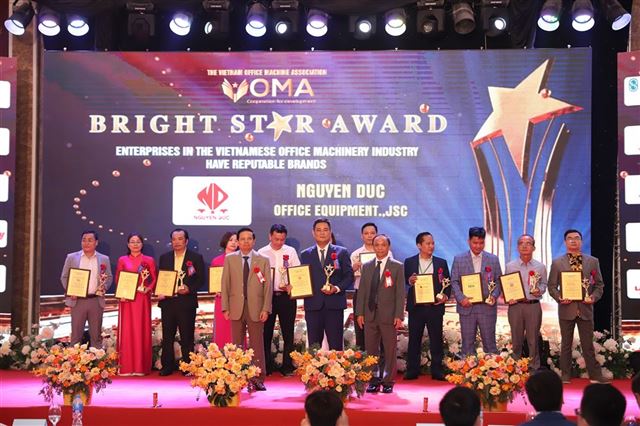 DOANH NGHIỆP SAO SÁNG 2024 - CÔNG TY CP THIẾT BỊ VĂN PHÒNG NGUYỄN ĐỨC – ĐƠN VỊ UY TÍN TRONG NGÀNH THIẾT BỊ MÁY VĂN PHÒNG