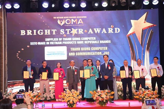 DOANH NGHIỆP SAO SÁNG 2024 – CÔNG TY CP TRUYỀN THÔNG VÀ MÁY TÍNH THÁNH GIÓNG “NÂNG TẦM THƯƠNG HIỆU MÁY TÍNH VIỆT”