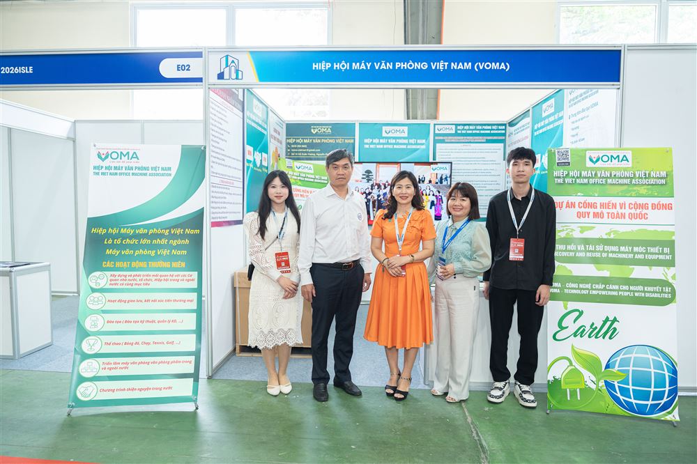 HIỆP HỘI MÁY VĂN PHÒNG VIỆT NAM (VOMA) – ĐƠN VỊ TỔ CHỨC & ĐỒNG HÀNH TẠI TRIỂN LÃM VIETOFFICE 2025