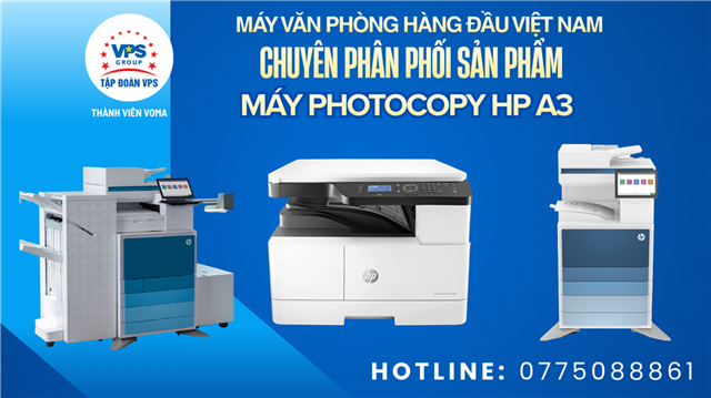 VOMA giới thiệu đến dòng máy văn phòng hiện đại của Tập đoàn VPS