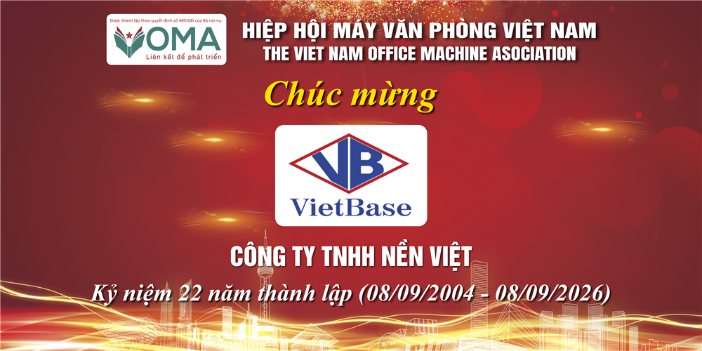  CHÚC MỪNG CÔNG TY TNHH NỀN VIỆT – 22 NĂM VỮNG BƯỚC PHÁT TRIỂN (08/09/2004 – 08/09/2026)