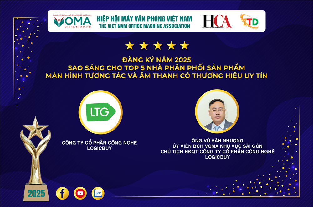 LOGICBUY – ĐĂNG KÝ GIẢI THƯỞNG SAO SÁNG 2025
