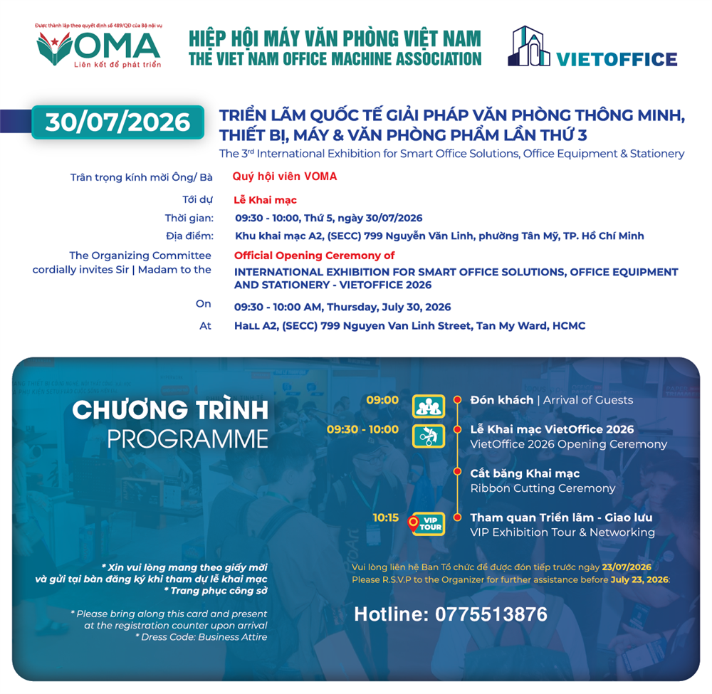 VIETOFFICE 2026 – LỄ KHAI MẠC