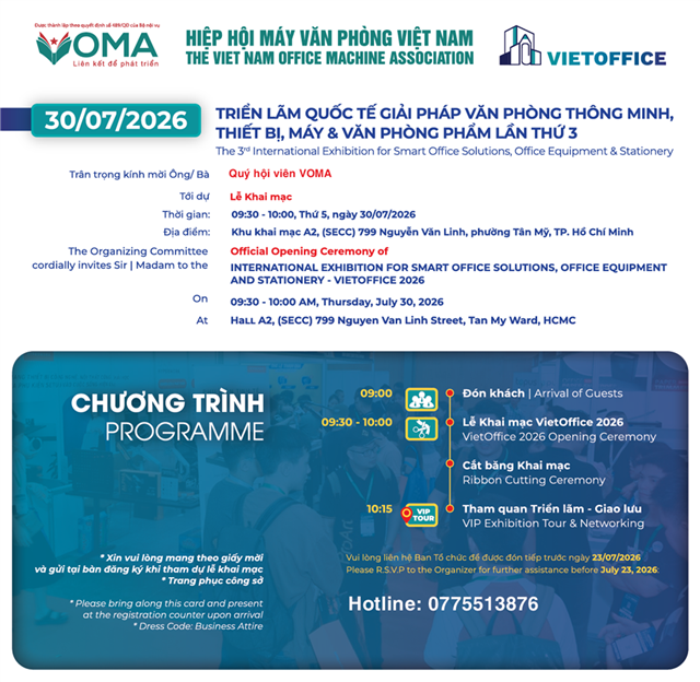 VIETOFFICE 2026 – LỄ KHAI MẠC