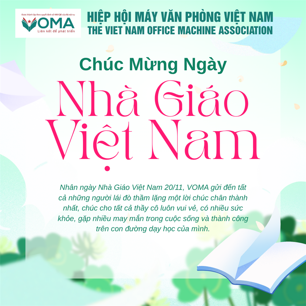 VOMA TRI ÂN NGÀY NHÀ GIÁO VIỆT NAM 20/11