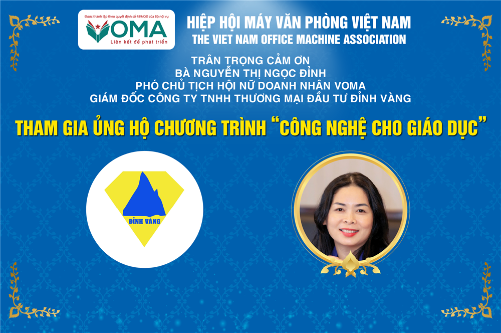 Bà Nguyễn Thị Ngọc Đỉnh – Nữ lãnh đạo truyền cảm hứng tại chương trình “Công nghệ cho Giáo dục”