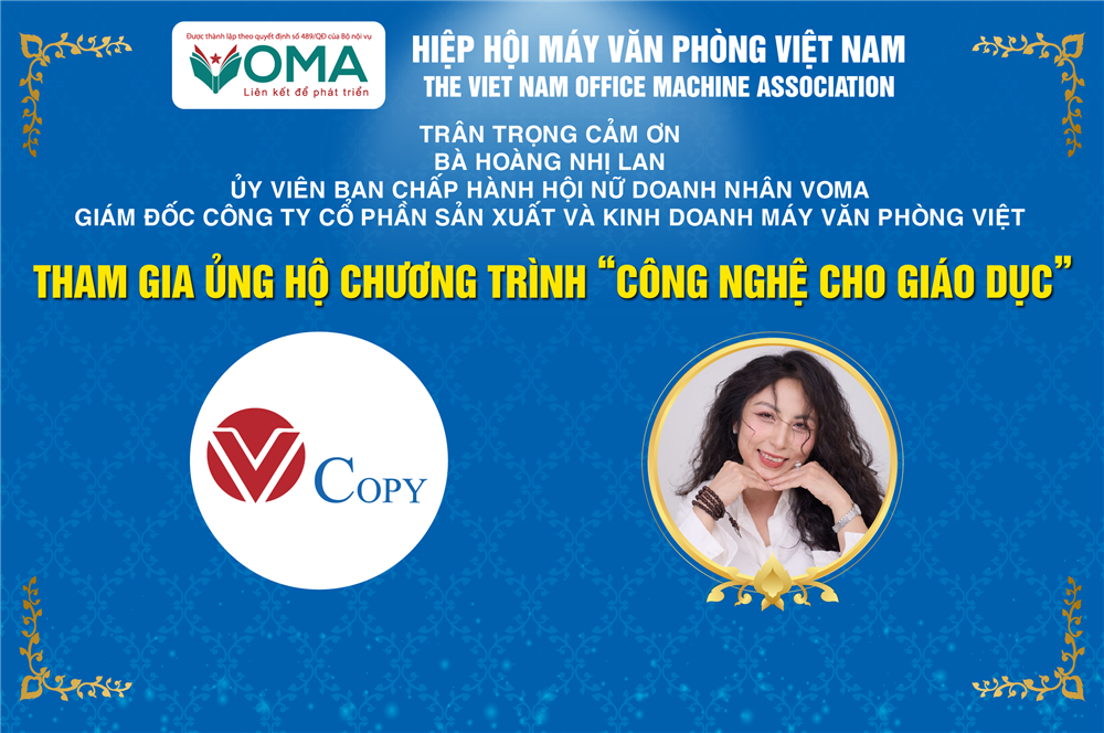 BÀ HOÀNG NHỊ LAN THAM GIA CHƯƠNG TRÌNH CÔNG NGHỆ CHO GIÁO DỤC