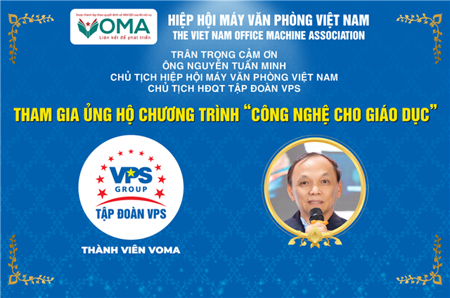 Ông Nguyễn Tuấn Minh đồng hành cùng Chương trình “Công nghệ cho Giáo dục”