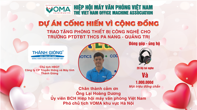  Tri ân Ông Lại Hoàng Dương – Lan tỏa tinh thần sẻ chia