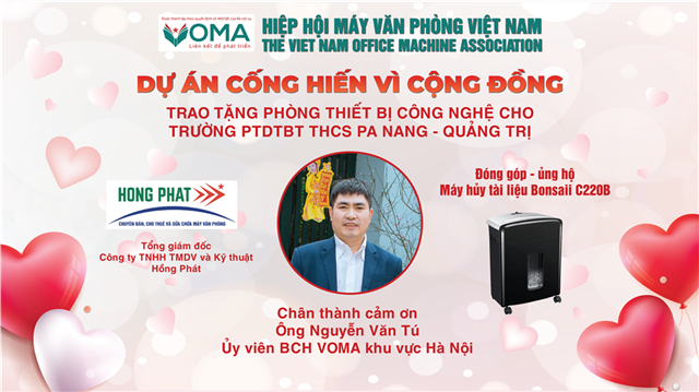 Tri ân Ông Nguyễn Văn Tú – Chung tay vì cộng đồng 