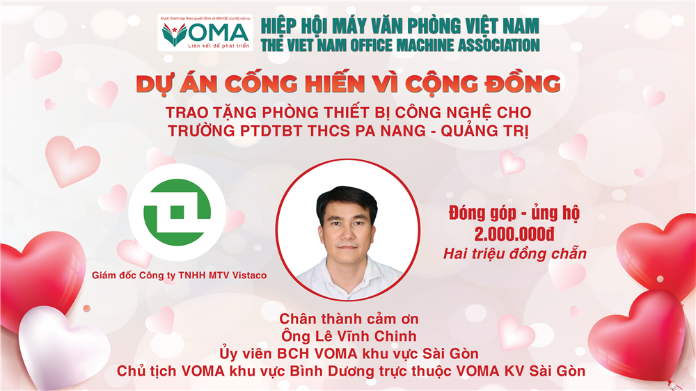 Trao công nghệ – Gửi niềm tin: VOMA tri ân đóng góp vì thế hệ trẻ