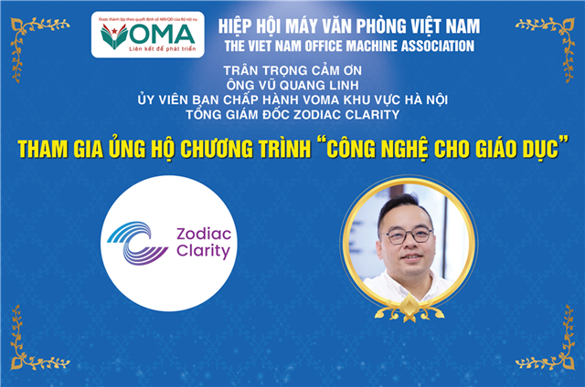 HIỆP HỘI MÁY VĂN PHÒNG VIỆT NAM TRÂN TRỌNG CẢM ƠN ÔNG VŨ QUANG LINH