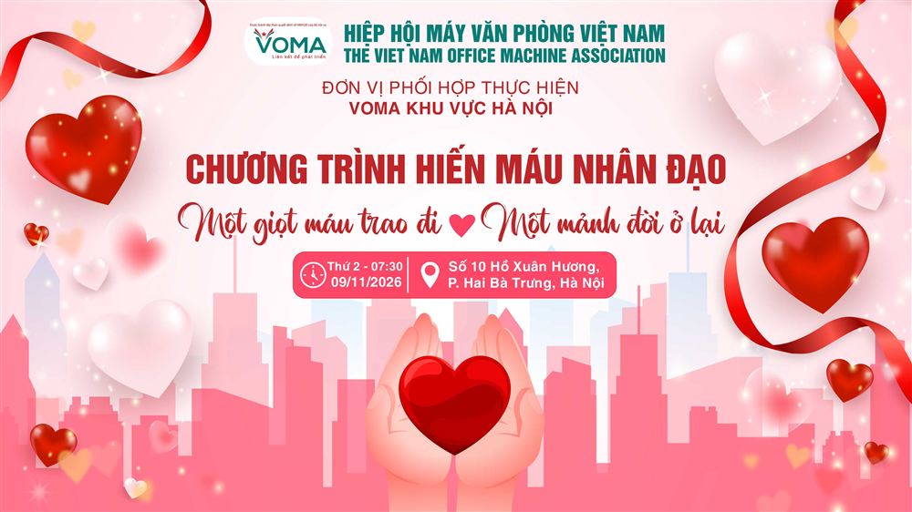 CHƯƠNG TRÌNH HIẾN MÁU NHÂN ĐẠO 2026