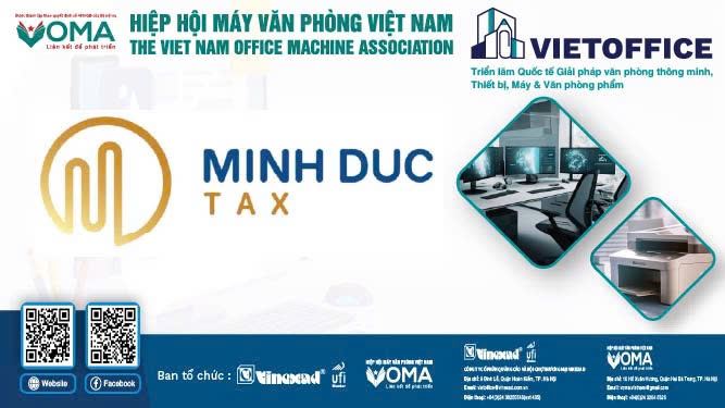CÔNG TY TNHH DỊCH VỤ KẾ TOÁN THUẾ MINH ĐỨC THAM DỰ VIETOFFICE 2025 – GIẢI PHÁP DỊCH VỤ KẾ TOÁN, THUẾ VÀ TƯ VẤN DOANH NGHIỆP