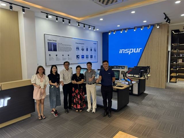 Hiệp hội Máy Văn phòng Việt Nam thăm trụ sở Inspur Việt Nam