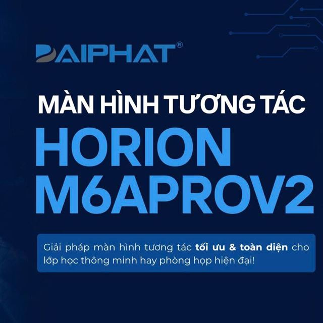 VOMA giới thiệu sản phẩm 𝐇𝐎𝐑𝐈𝐎𝐍 𝐌𝟔𝐀𝐏𝐑𝐎𝐕𝟐 của Công ty Đại Phát